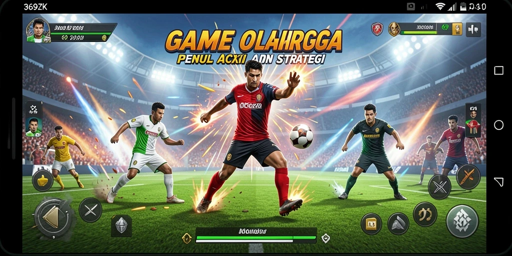 Tampilan menarik dari gameplay dinamis 369ZK.