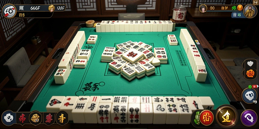 Menampilkan gameplay Mahjong yang menarik dan menantang di 666F.