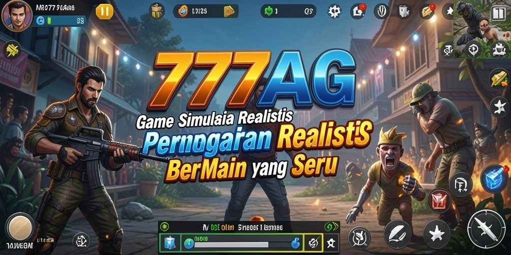 Screenshot gameplay 777AG menampilkan aksi simulasi yang mendebarkan.