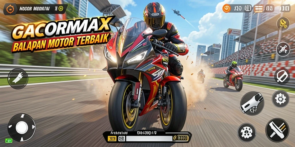Gameplay GACORMAX yang mendebarkan dan penuh adrenalin.