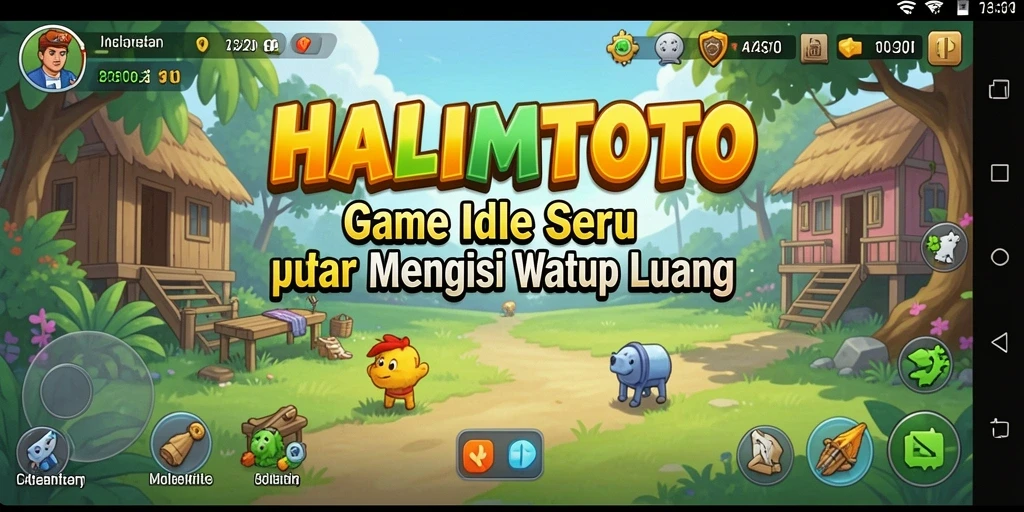 Gameplay menarik HALIMTOTO dalam tampilan menyenangkan.