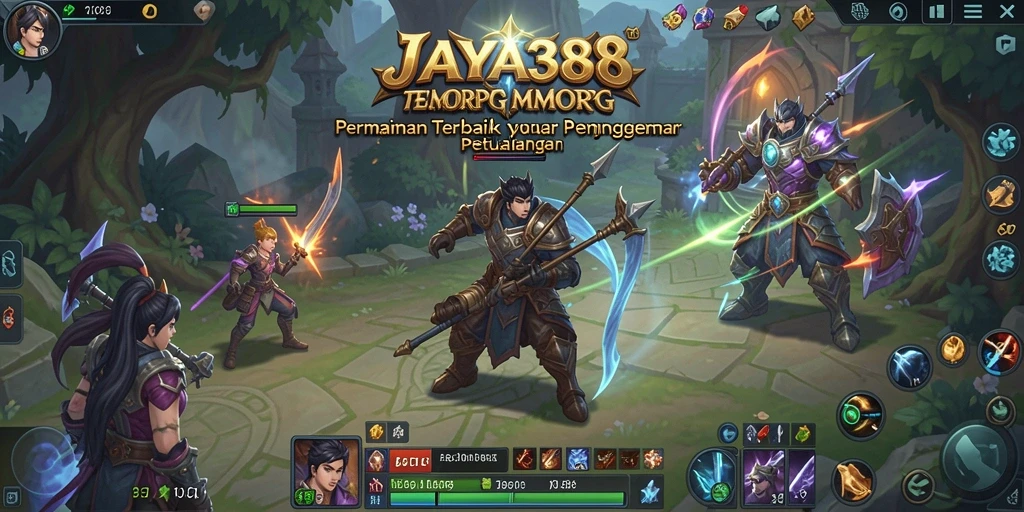 Tampilan gameplay seru di dunia petualangan JAYA388.