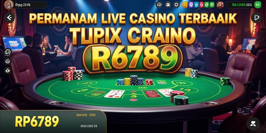 Gameplay Live Casino yang mendebarkan di RP6789.