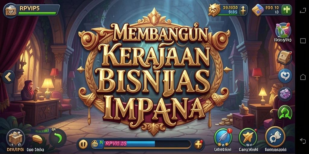 Tampilan menarik dari gameplay RPVIP5 yang melibatkan strategi Tycoon.