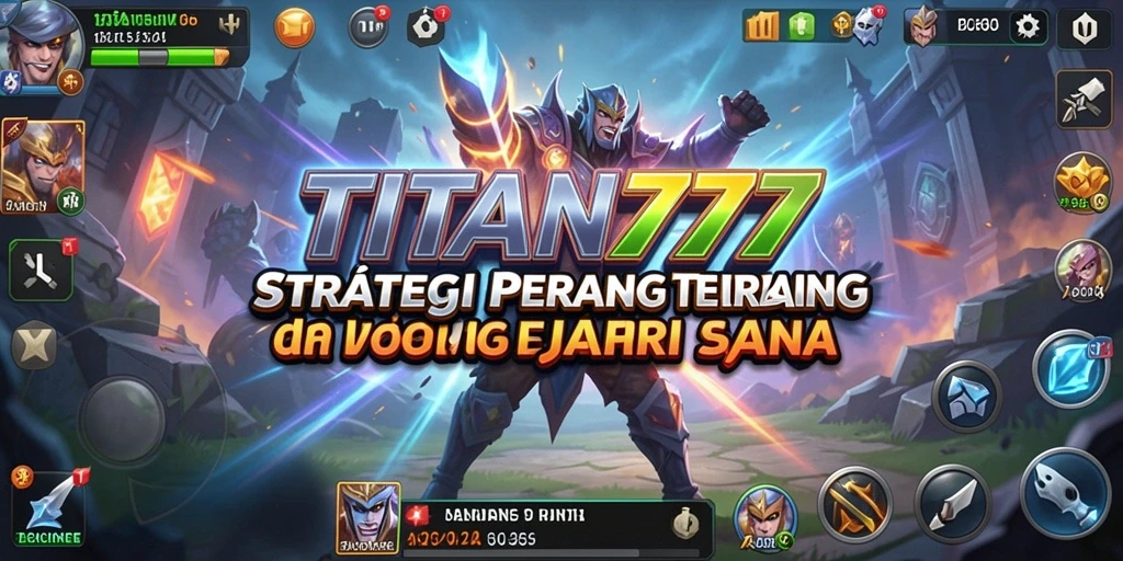 Tampilan gameplay TITAN777 yang mendebarkan dan penuh strategi.