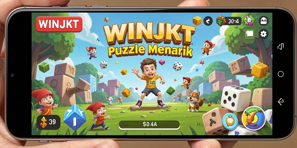 Tampilan gameplay WINJKT yang menarik dan penuh tantangan.