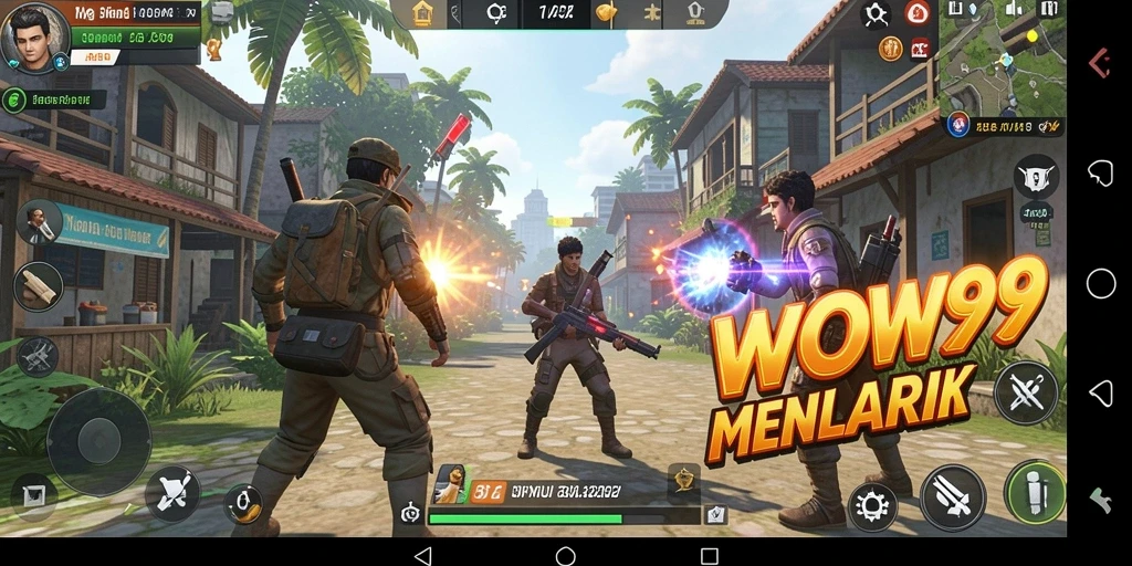 Tampilan gameplay WOW99 yang menarik dan interaktif.
